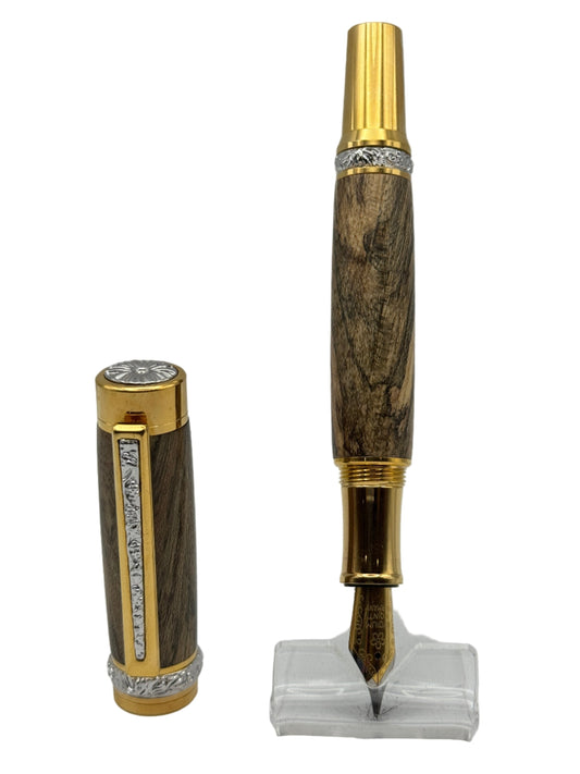 Fountain Pen - Spalted Hackberry