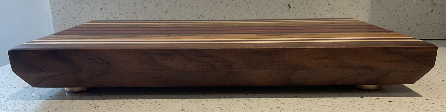 Edge Grain Cutting Board - Exotic