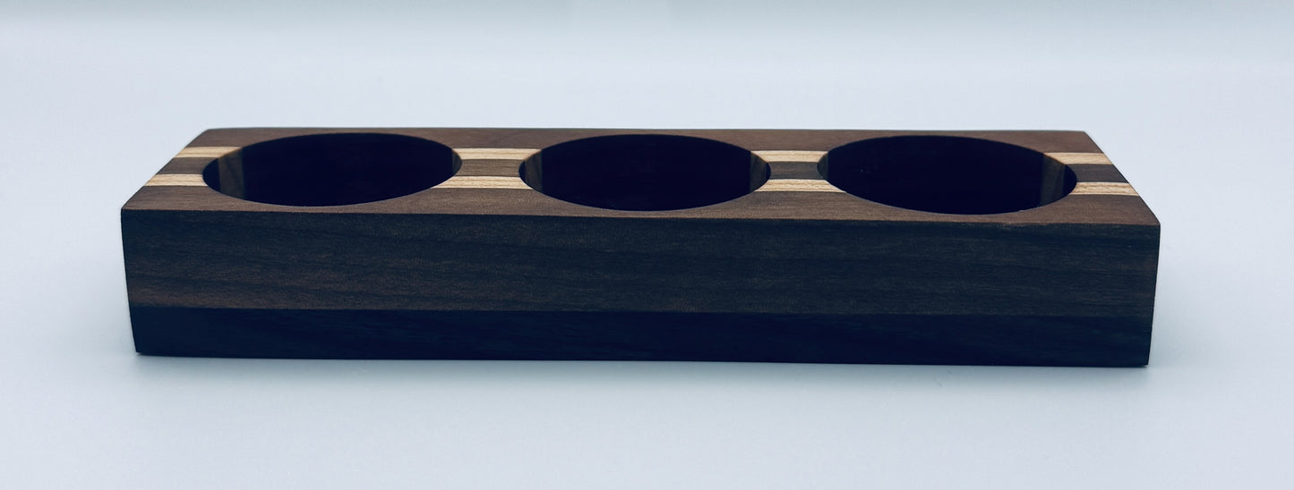 Candle Holders - Walnut and Maple