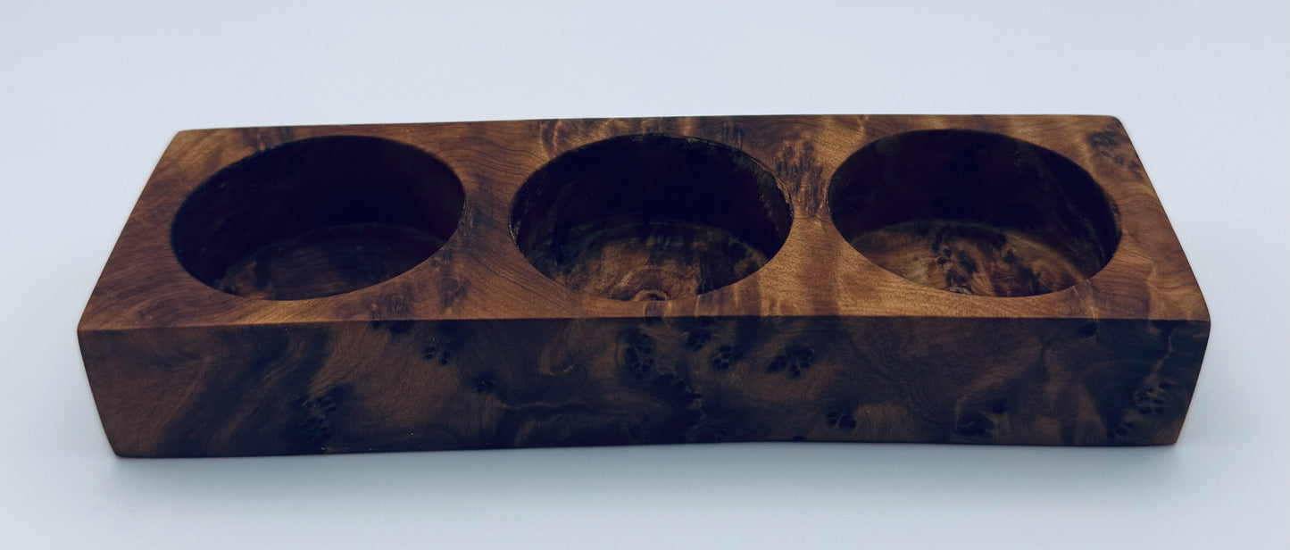 Candle Holder - Thuya Burl