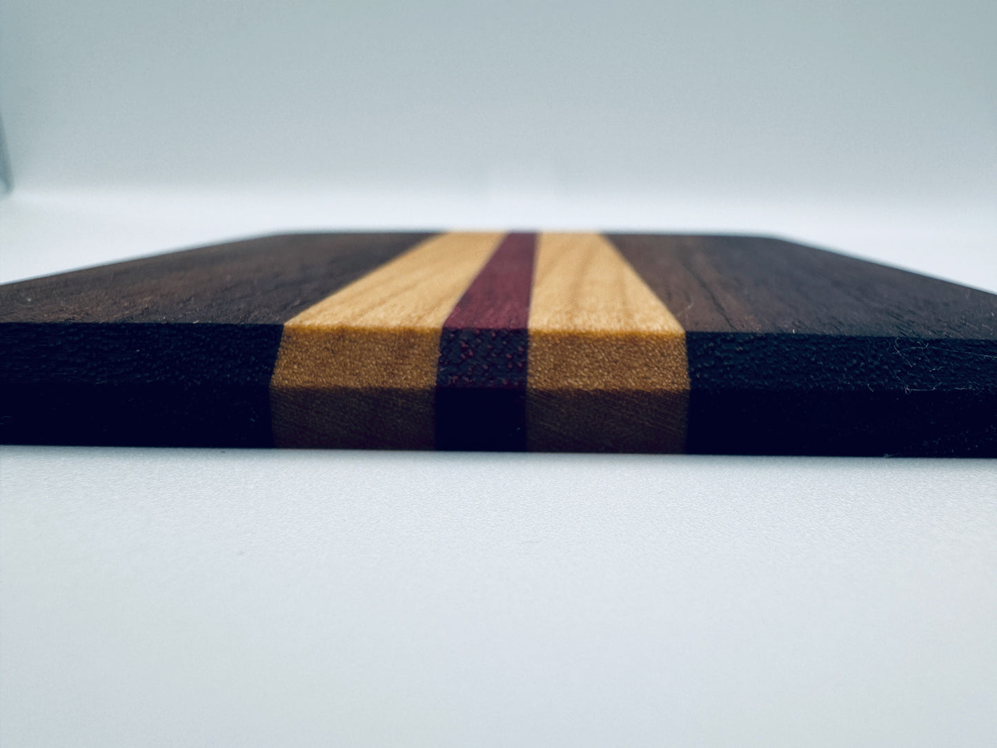 Coasters - Walnut, Maple & Purple Heart