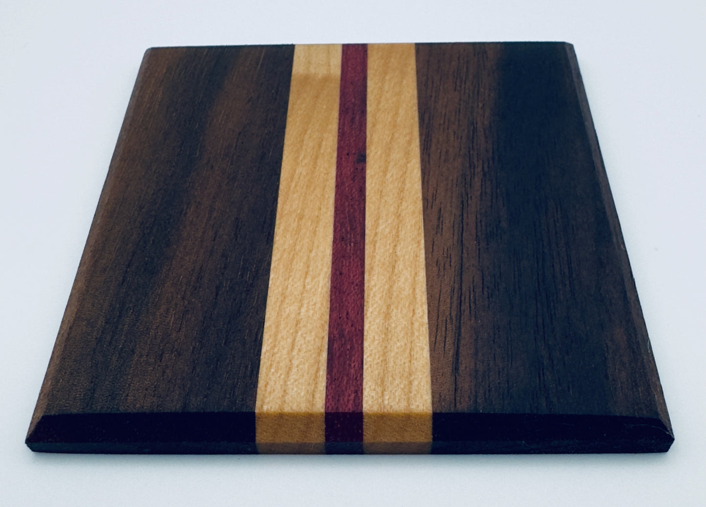 Coasters - Walnut, Maple & Purple Heart