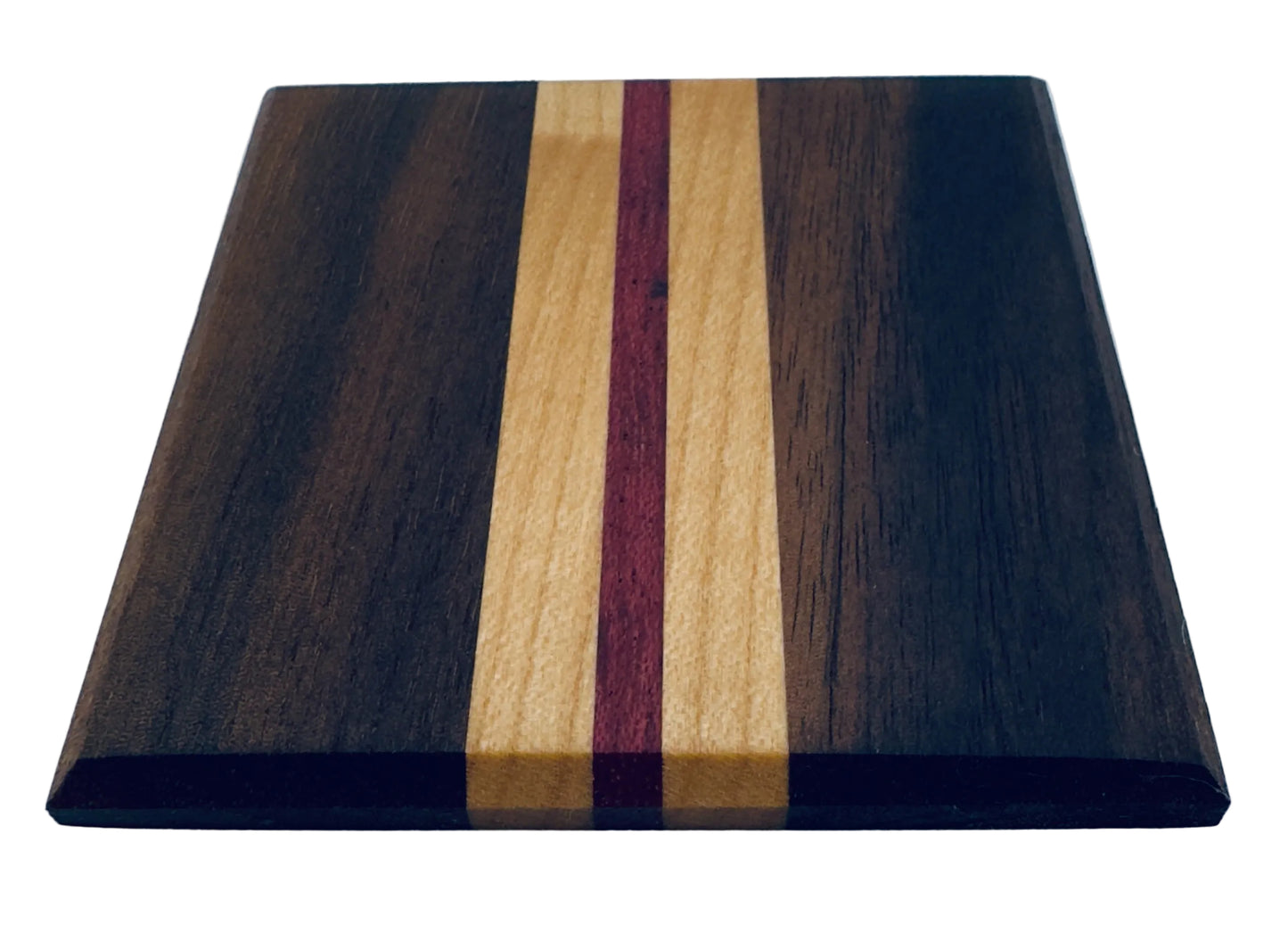 Coasters - Walnut, Maple & Purple Heart