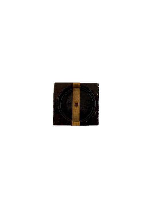 Candle Holder - Walnut & Maple