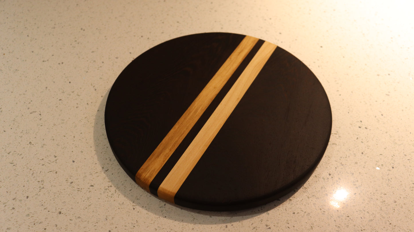 Serving/Cutting Board - Wenge & Maple
