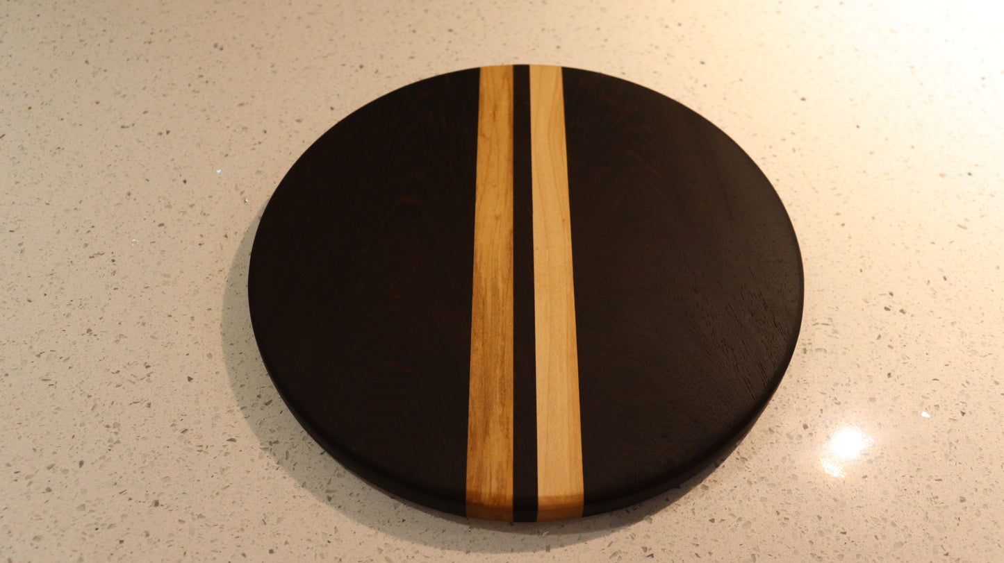 Serving/Cutting Board - Wenge & Maple