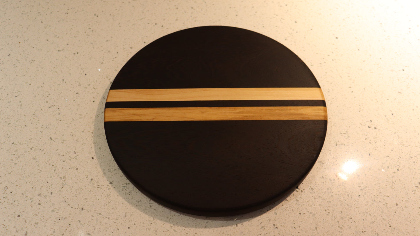 Serving/Cutting Board - Wenge & Maple