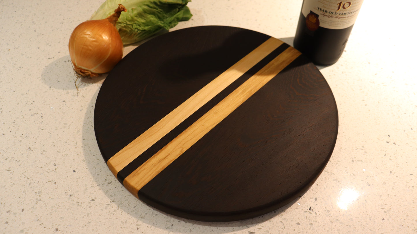 Serving/Cutting Board - Wenge & Maple