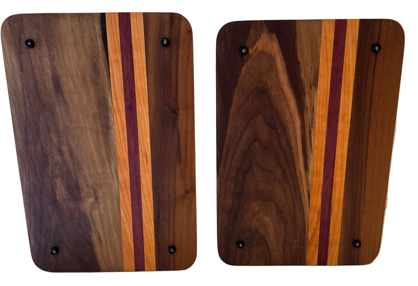 Serving Boards - Walnut, Cherry and Purple Heart