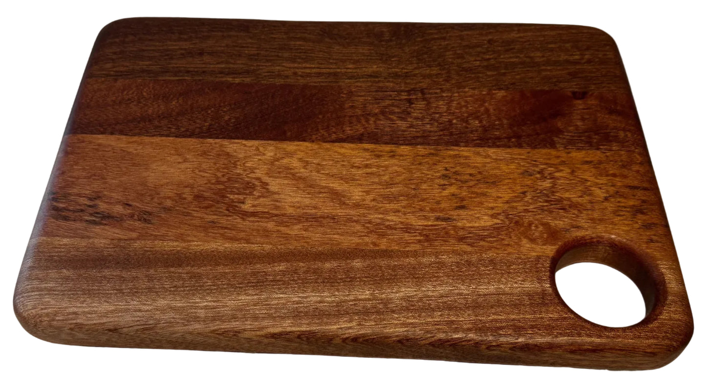 Handcrafted Sapele Serving & Charcuterie Board