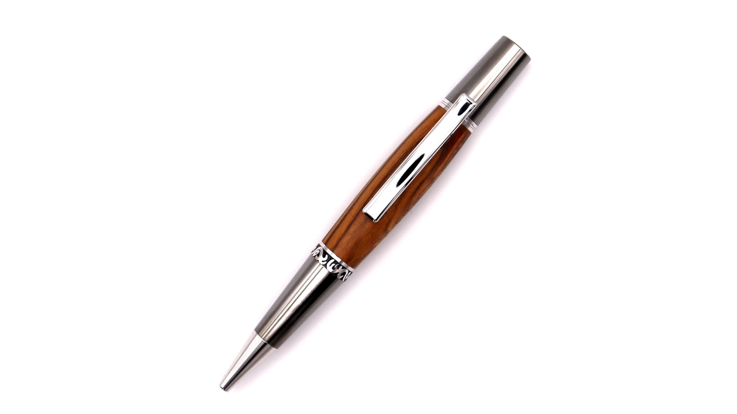 Radiant ballpoint pen in olivewood