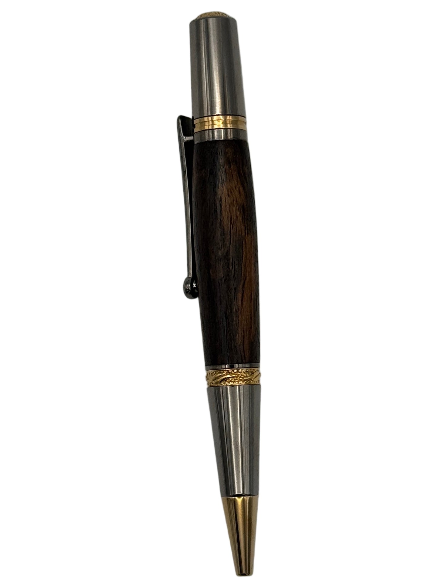 Handcrafted Regent Ballpoint Pen – Honduran Rosewood