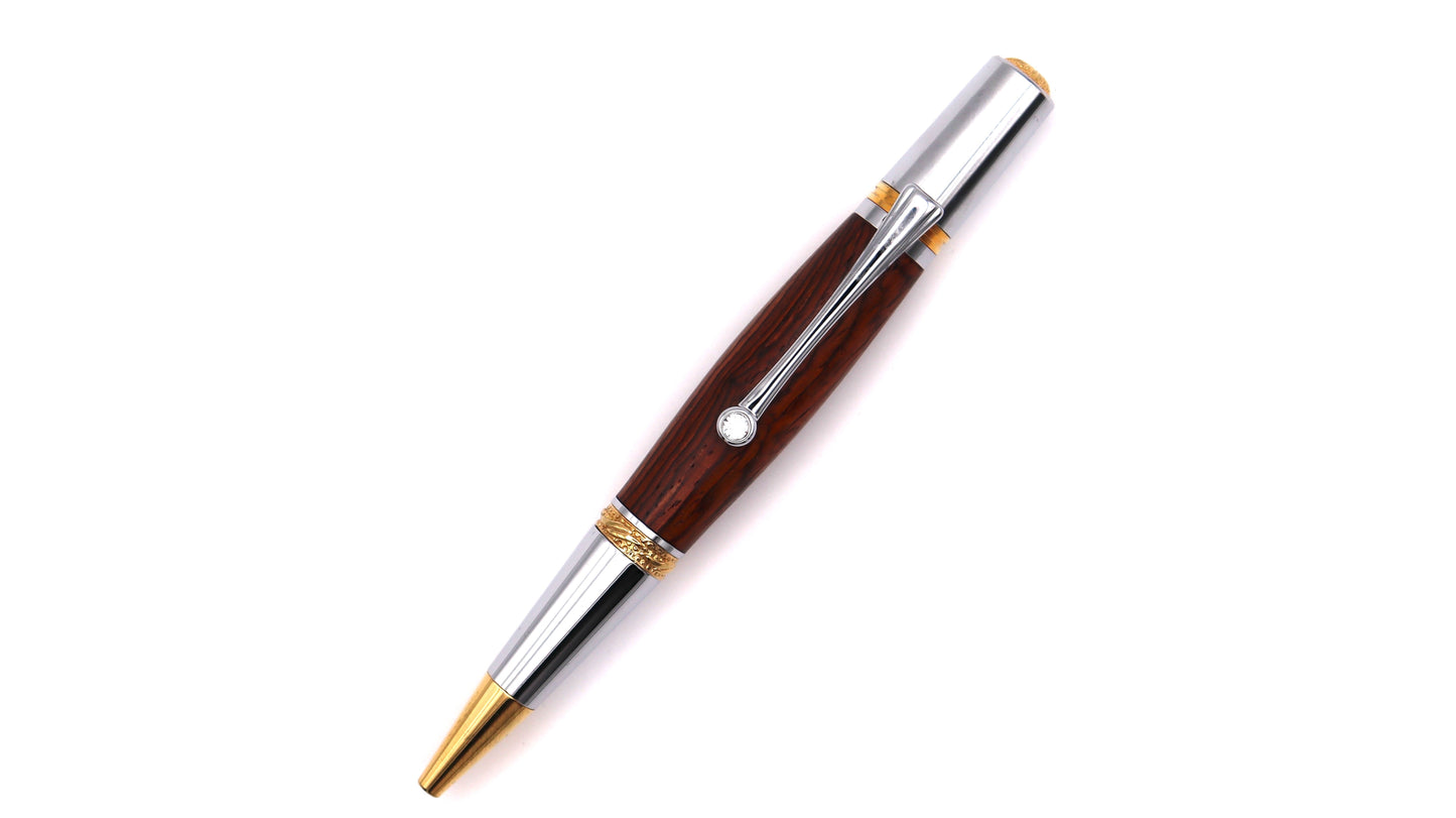 Regent ballpoint pen in honduran bocote
