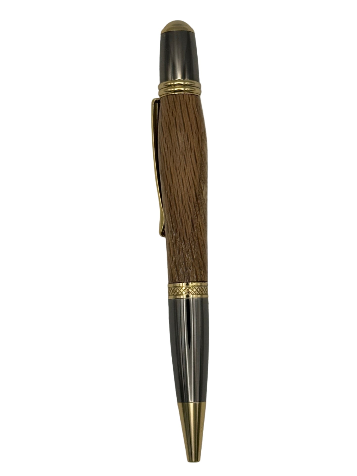 Stalwart Ballpoint Pen - Spalted Tiger Oak
