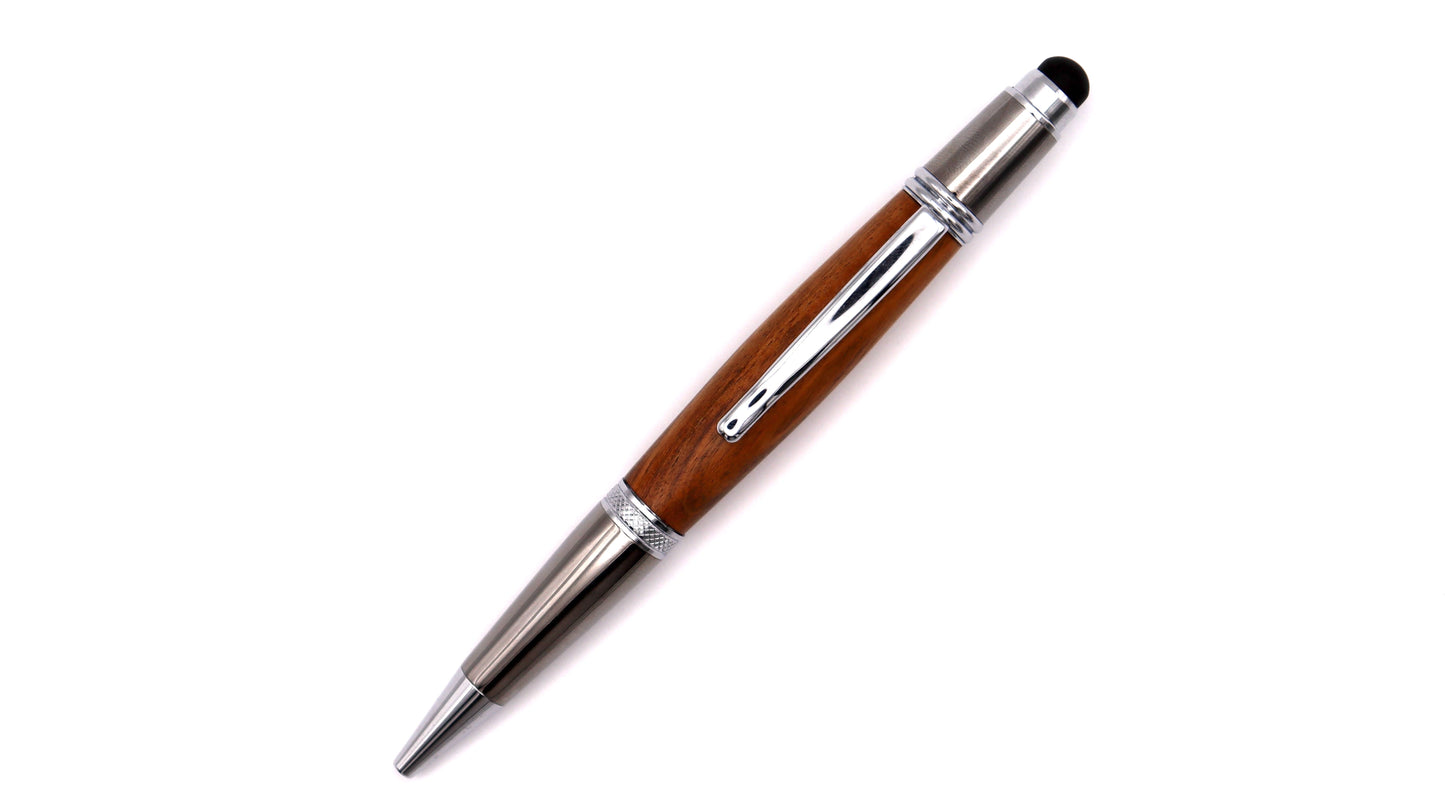Stalwart ballpoint pen in olivewood