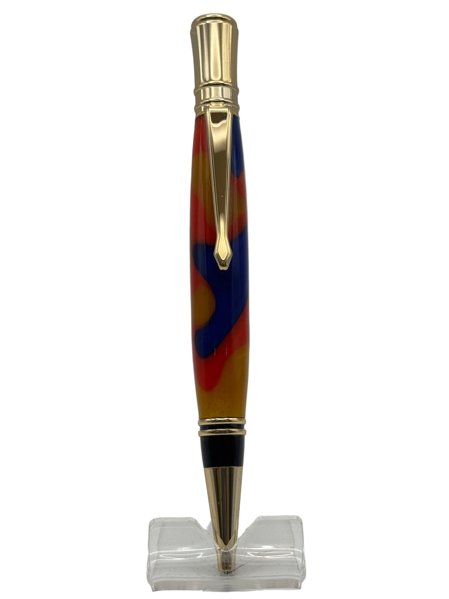 Ballpoint Pen - Apex - Multi-coloured Acrylic