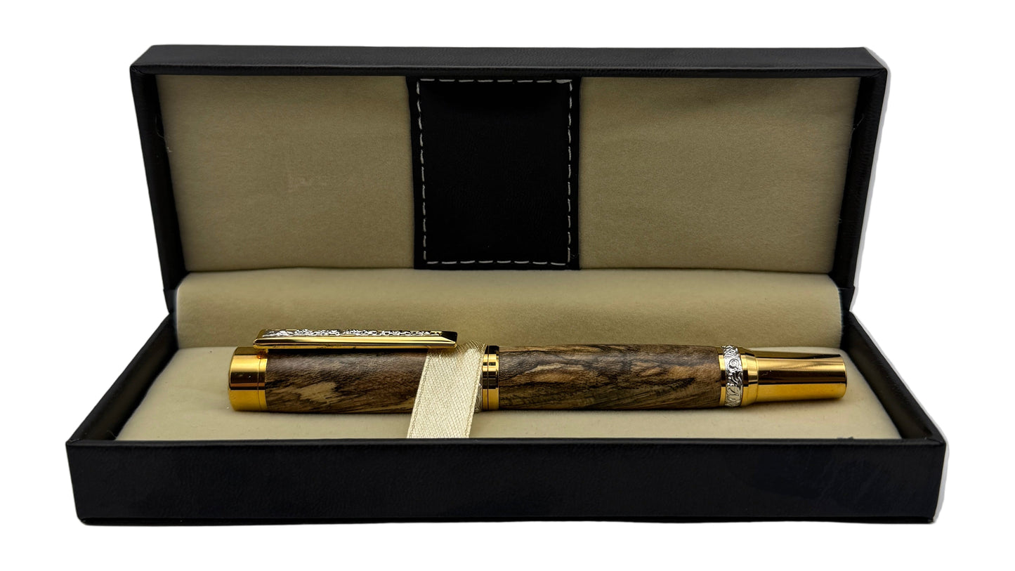 Fountain Pen - Spalted Hackberry