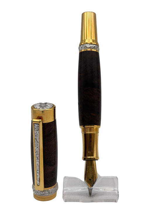 Fountain Pen - Bounty - Walnut Burl