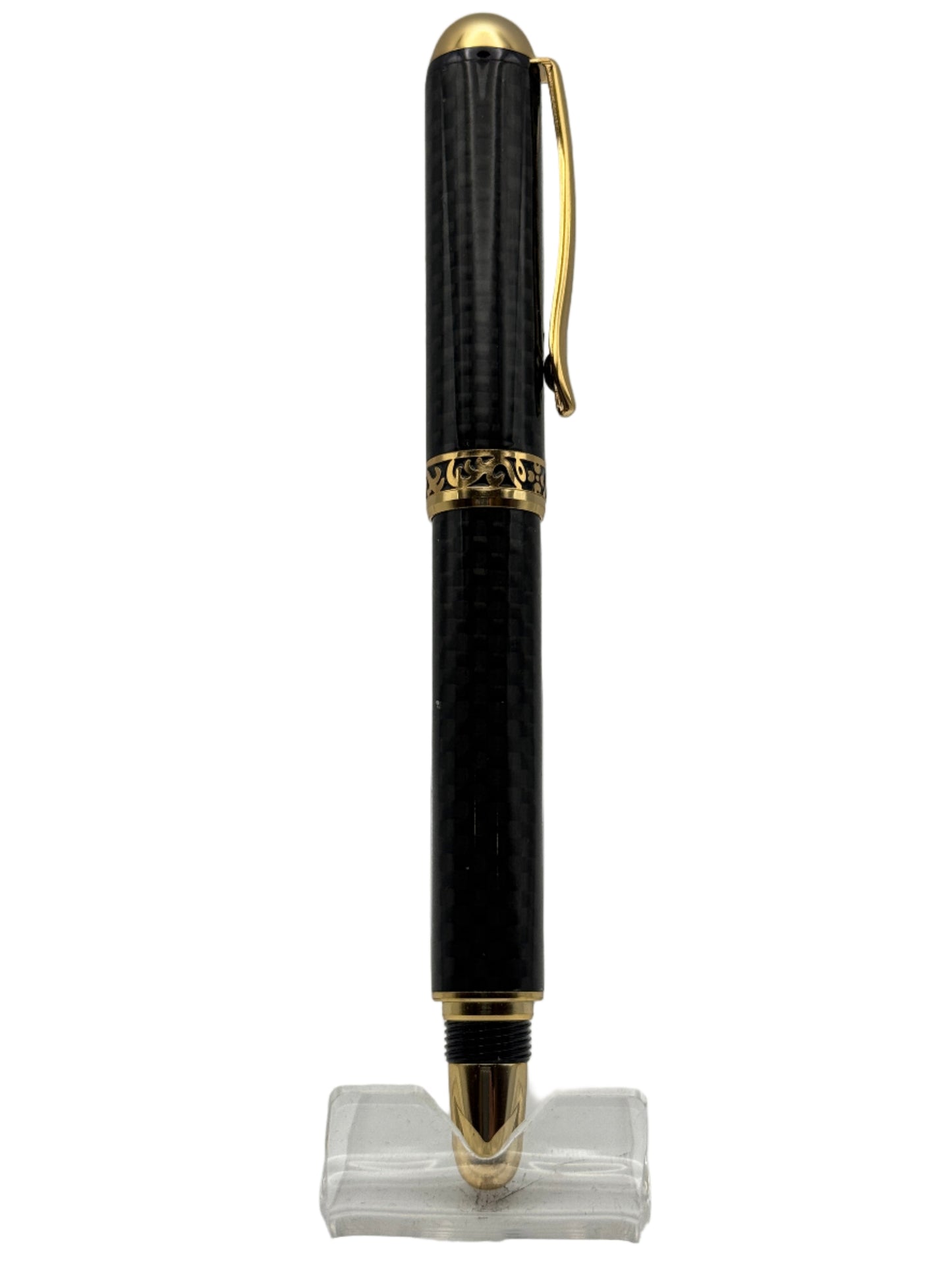 Canyon Fountain Pen & Rollerball Set - Carbon Fibre