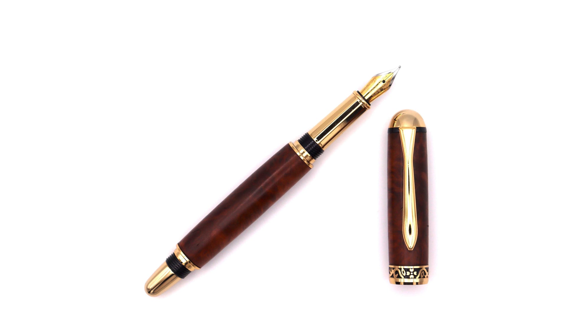 Canyon fountain pen in red mallee