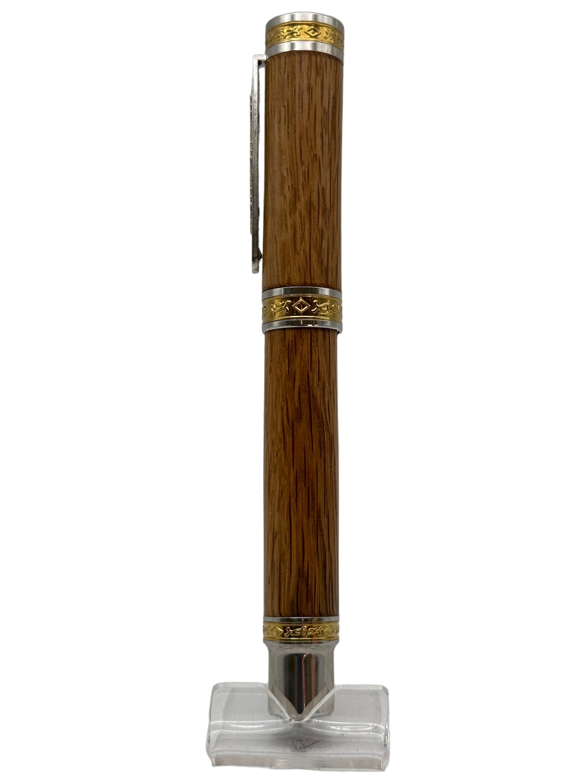 Crest Rollerball Pen - Jack Daniels Oak Barrel - Cambridge Crafter