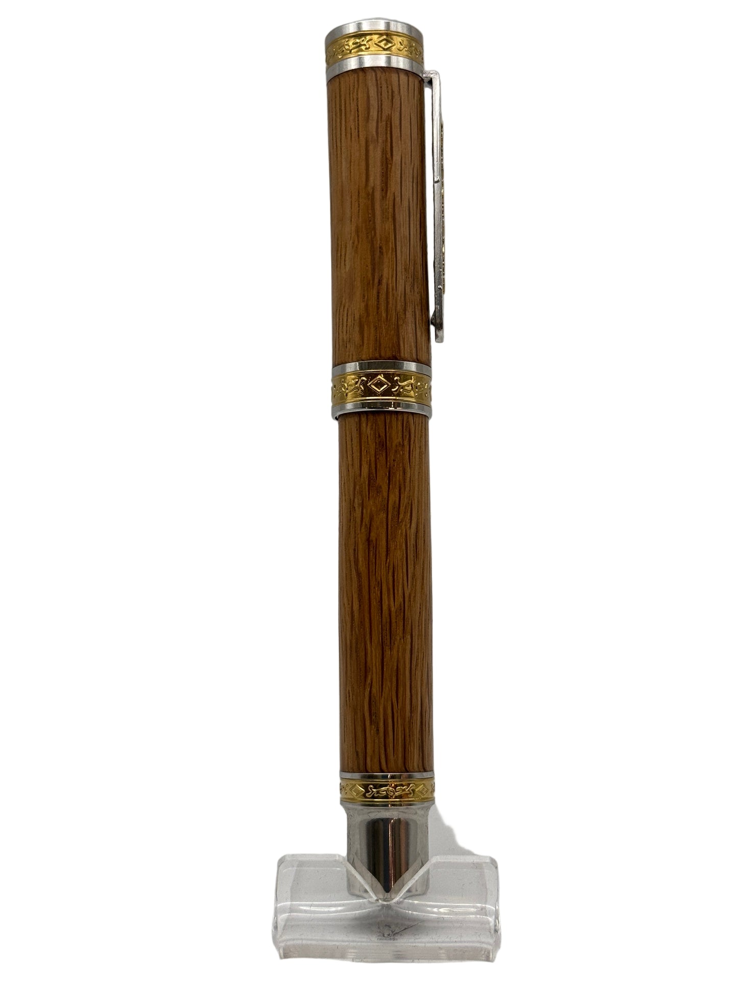 Crest Rollerball Pen - Jack Daniels Oak Barrel - Cambridge Crafter
