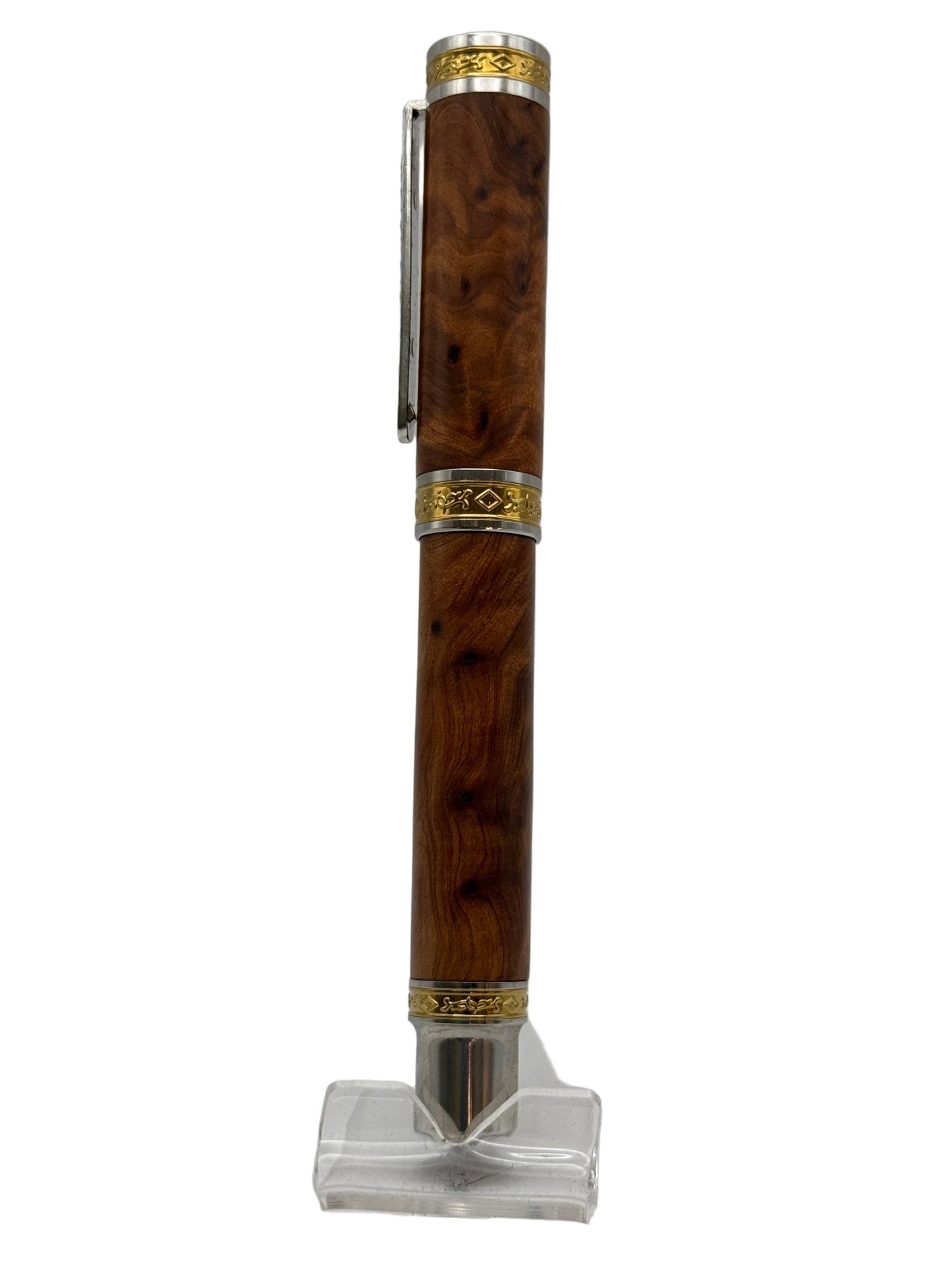 Crest Rollerball Pen - Thuya Burl