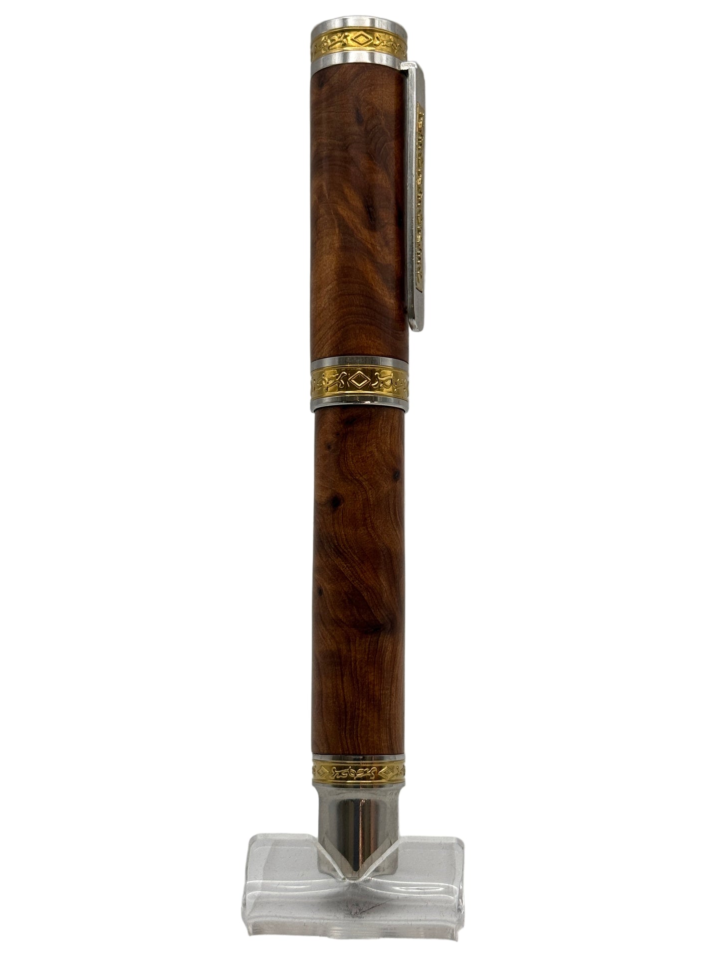 Crest Rollerball Pen - Thuya Burl