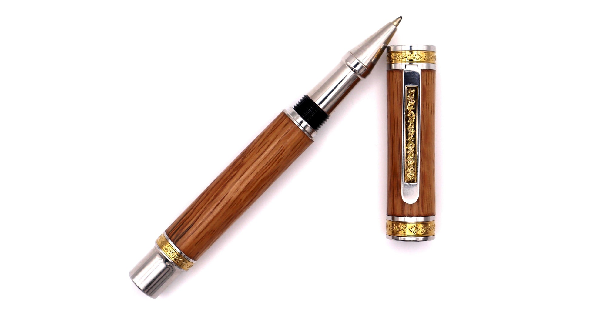 Crest rollerball pen in Jack Daniels oak barrel