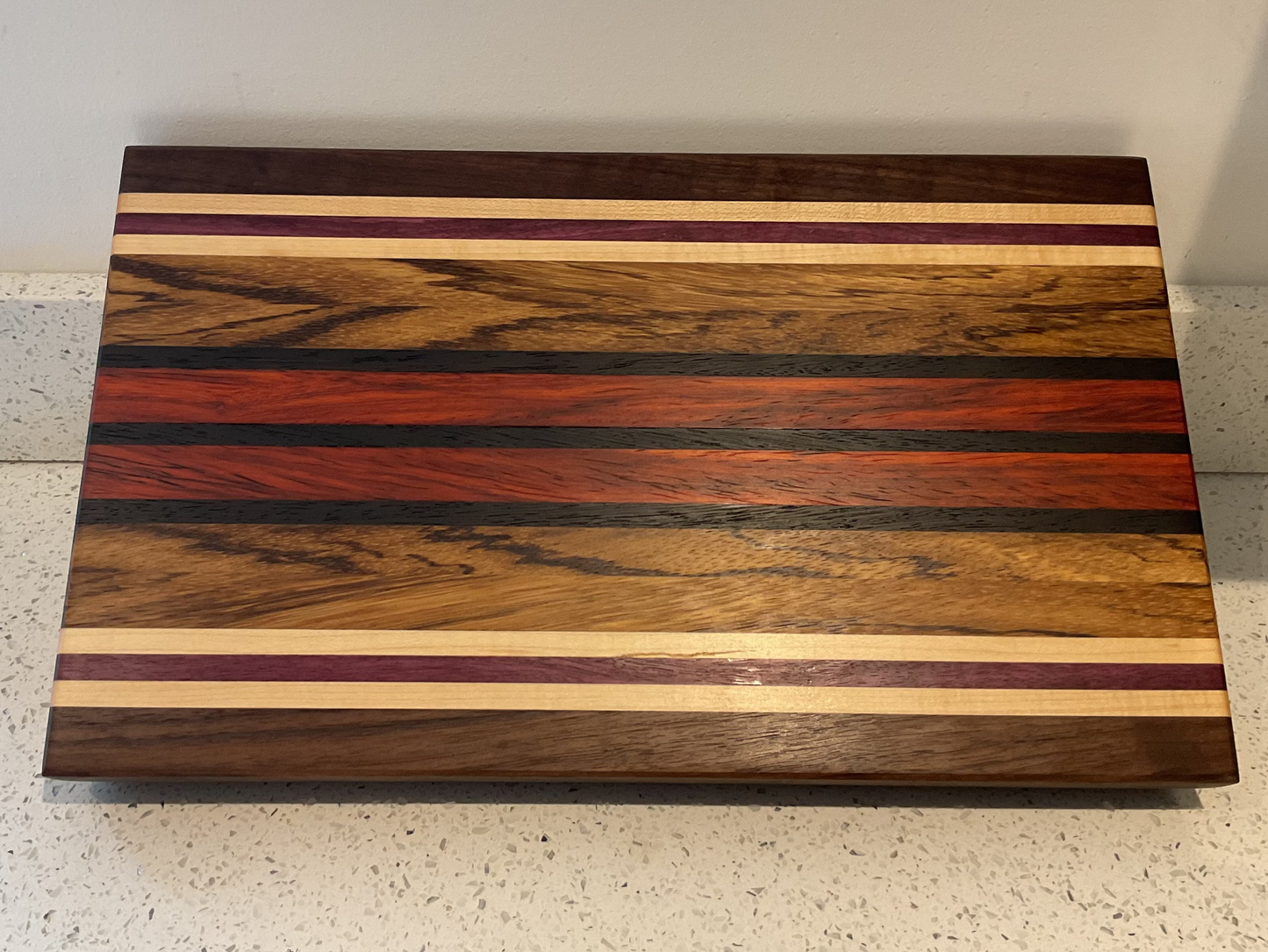 Edge Grain Cutting Board - Exotic