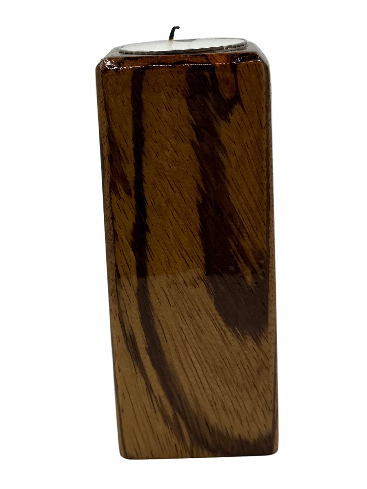 Candle Holder - Zebrano