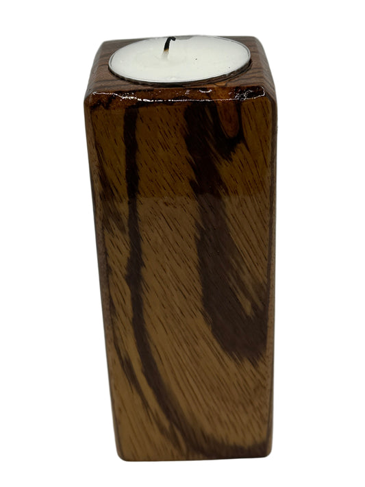 Candle Holder - Zebrano