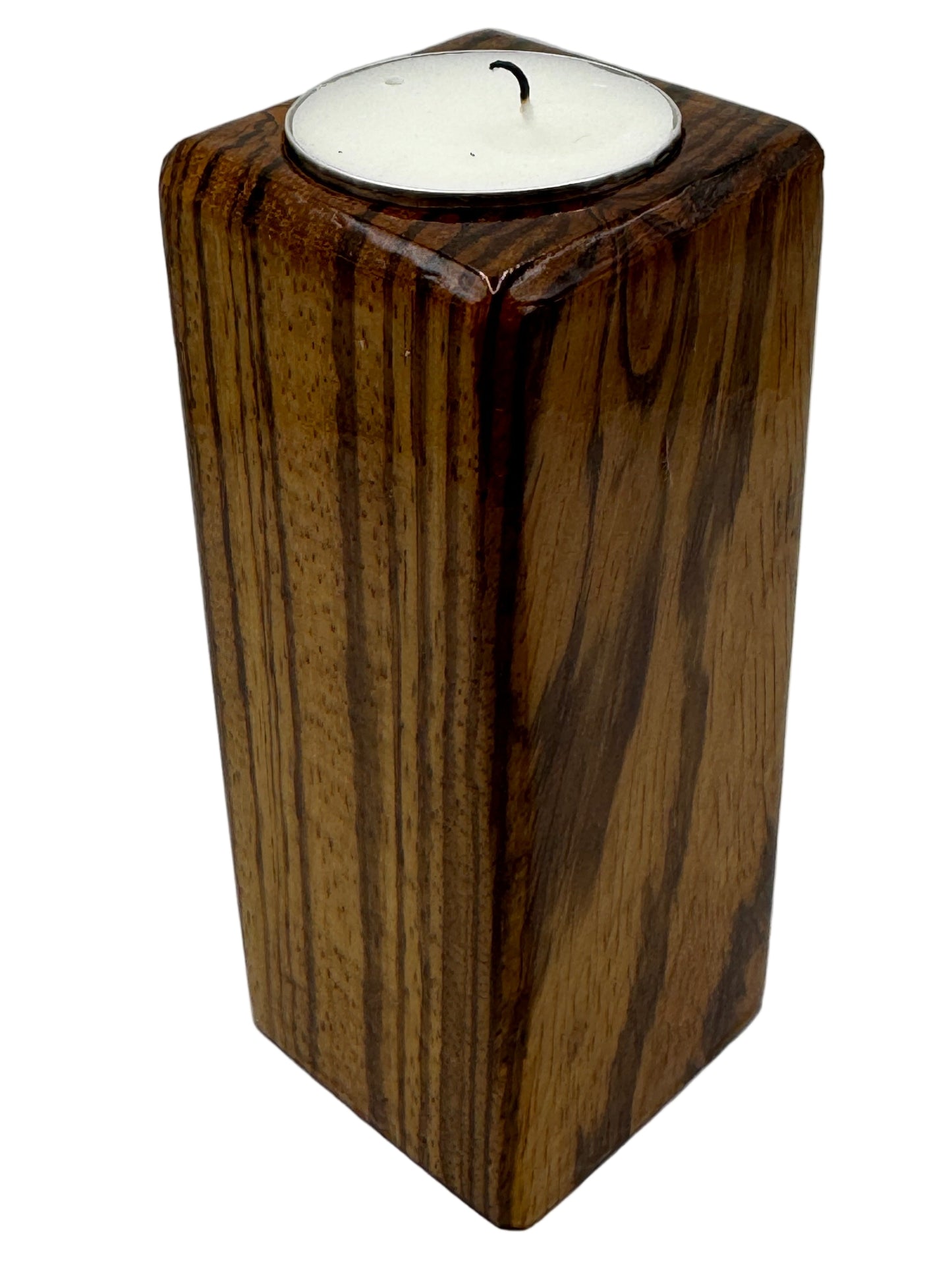 Candle Holder - Zebrano