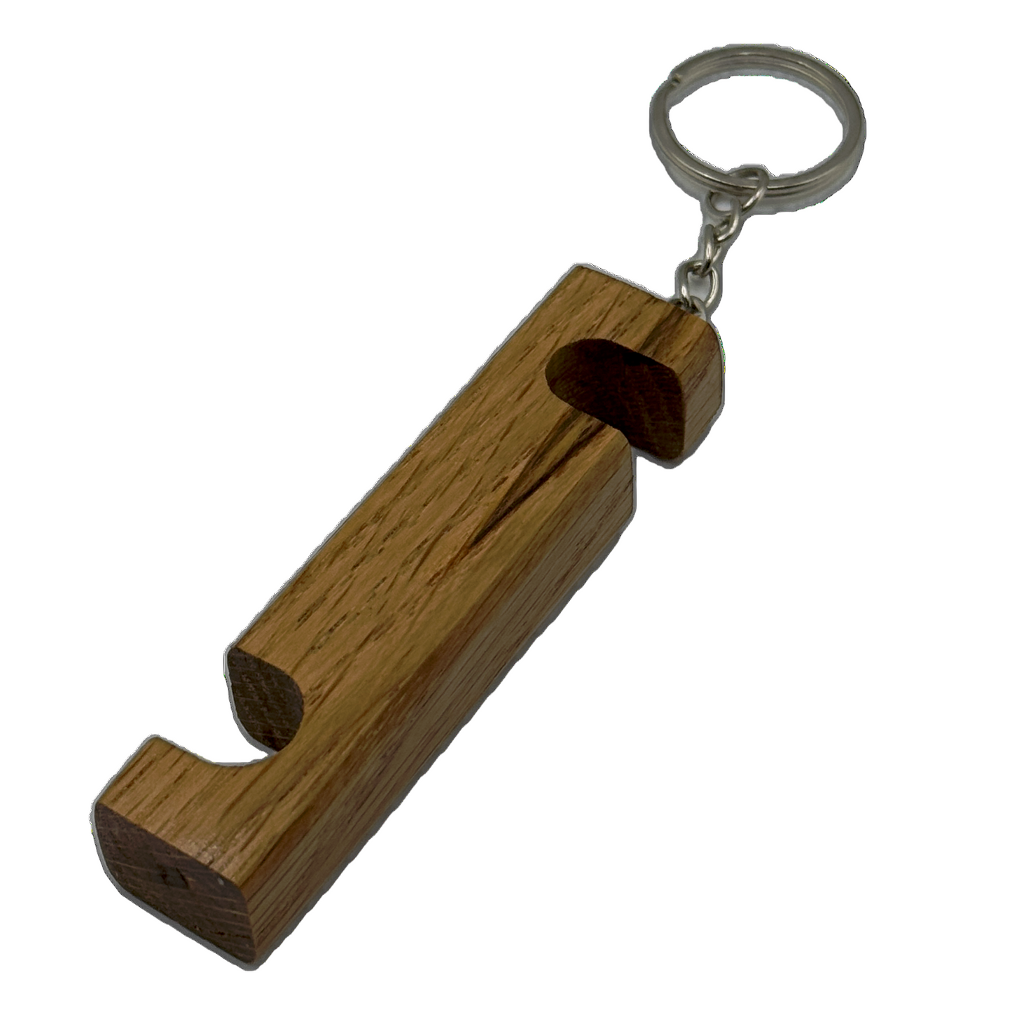 Keyring Phone Holder - Oak