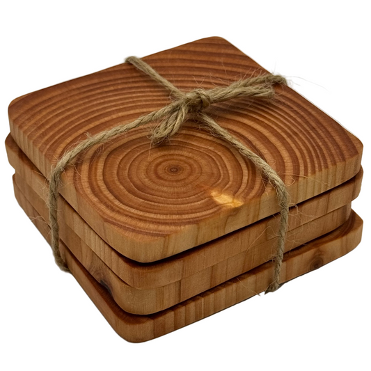 Coasters - Rustic Medium - Natural