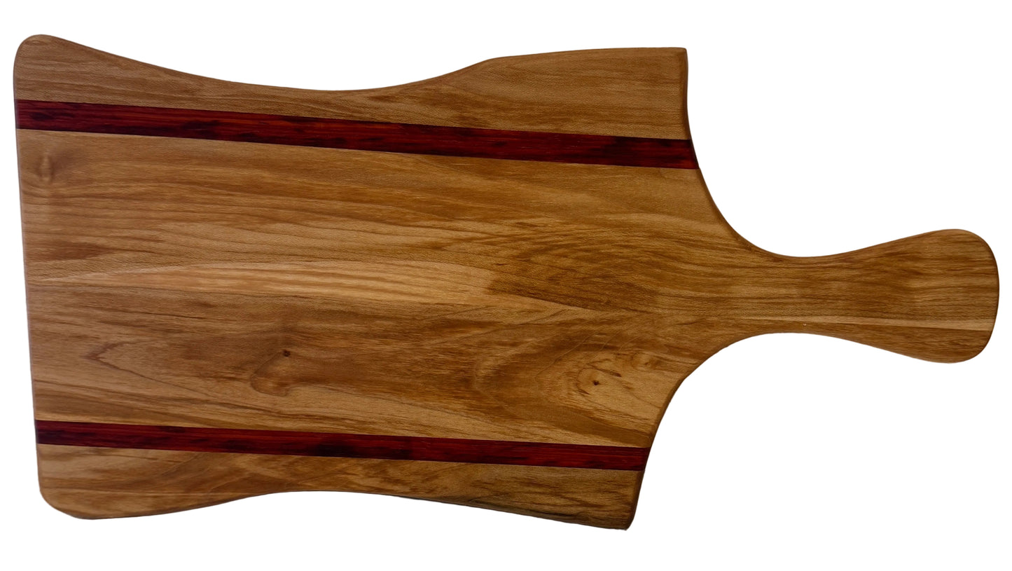 Maple and Padauk Charcuterie Boards