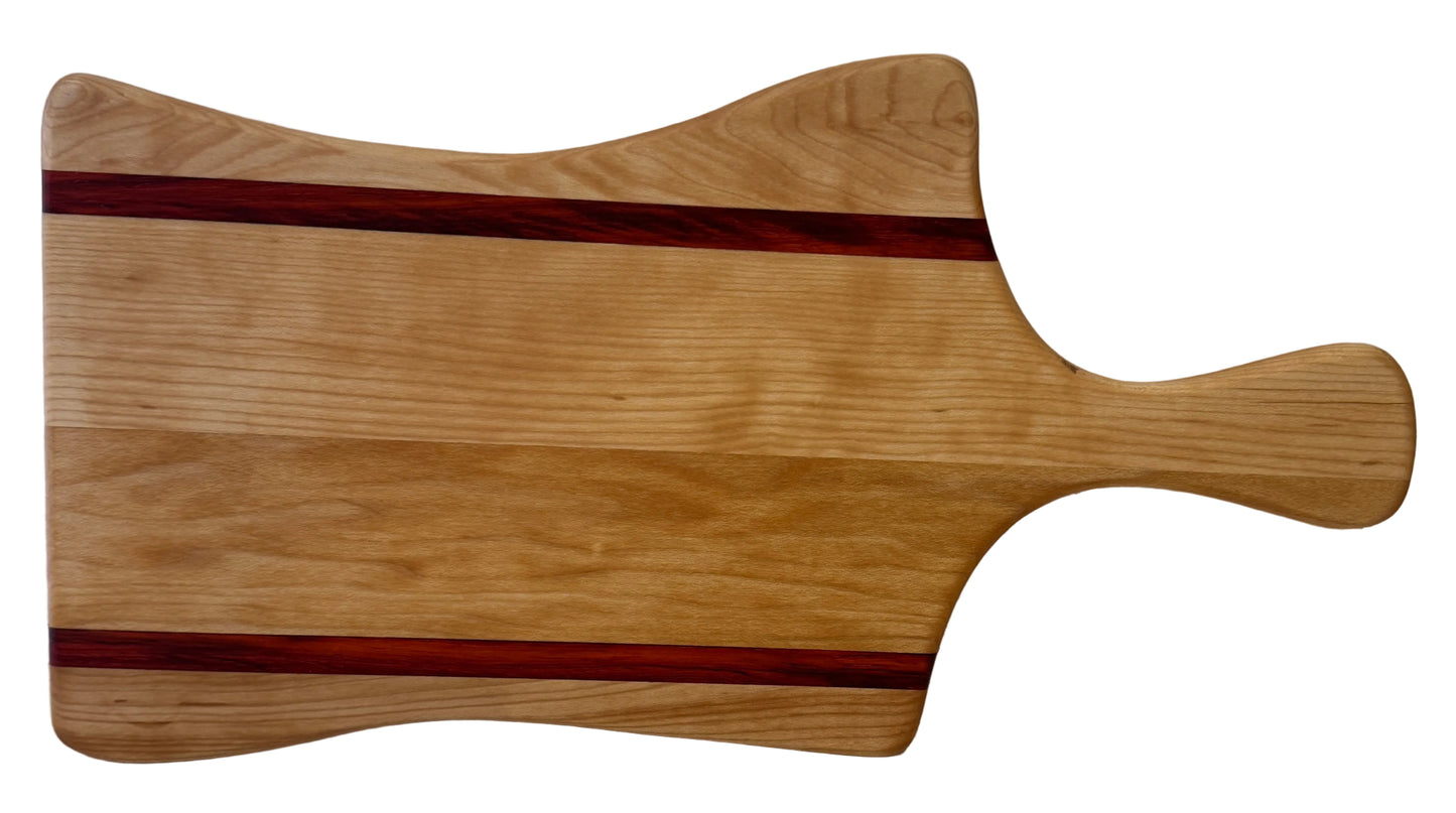 Maple and Padauk Charcuterie Boards