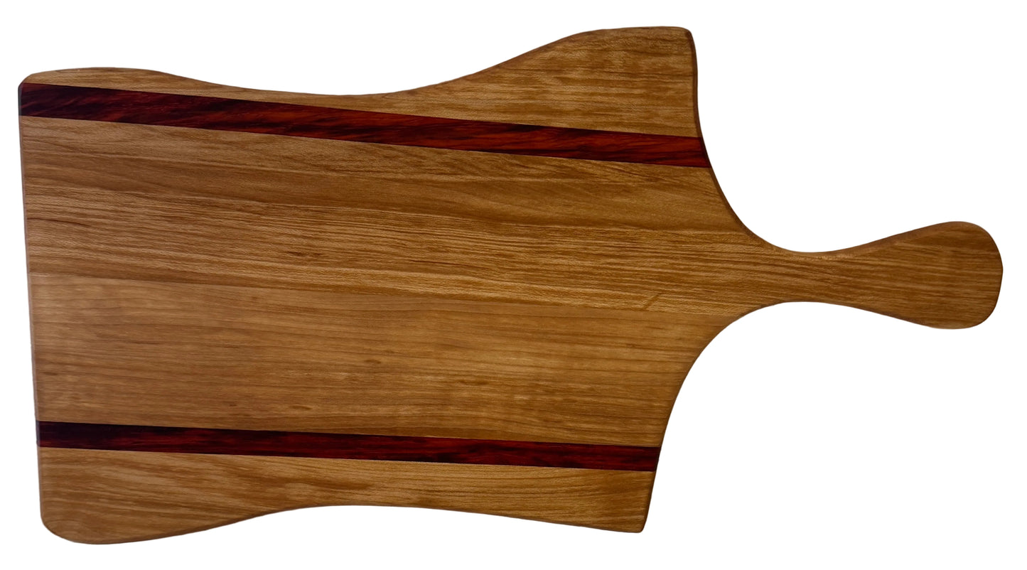 Maple and Padauk Charcuterie Boards