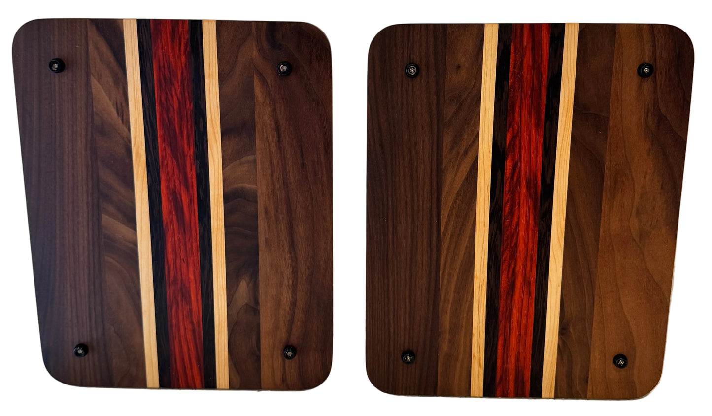 Serving Board - Walnut, Maple, Wenge & Padauk