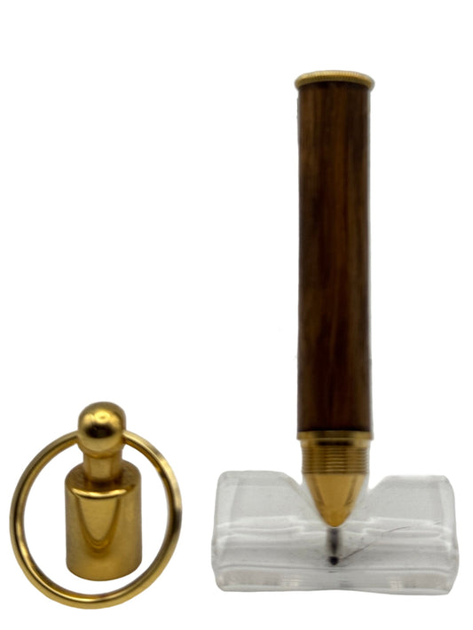 Brown Oak - Keyring Pen - Hand Crafted