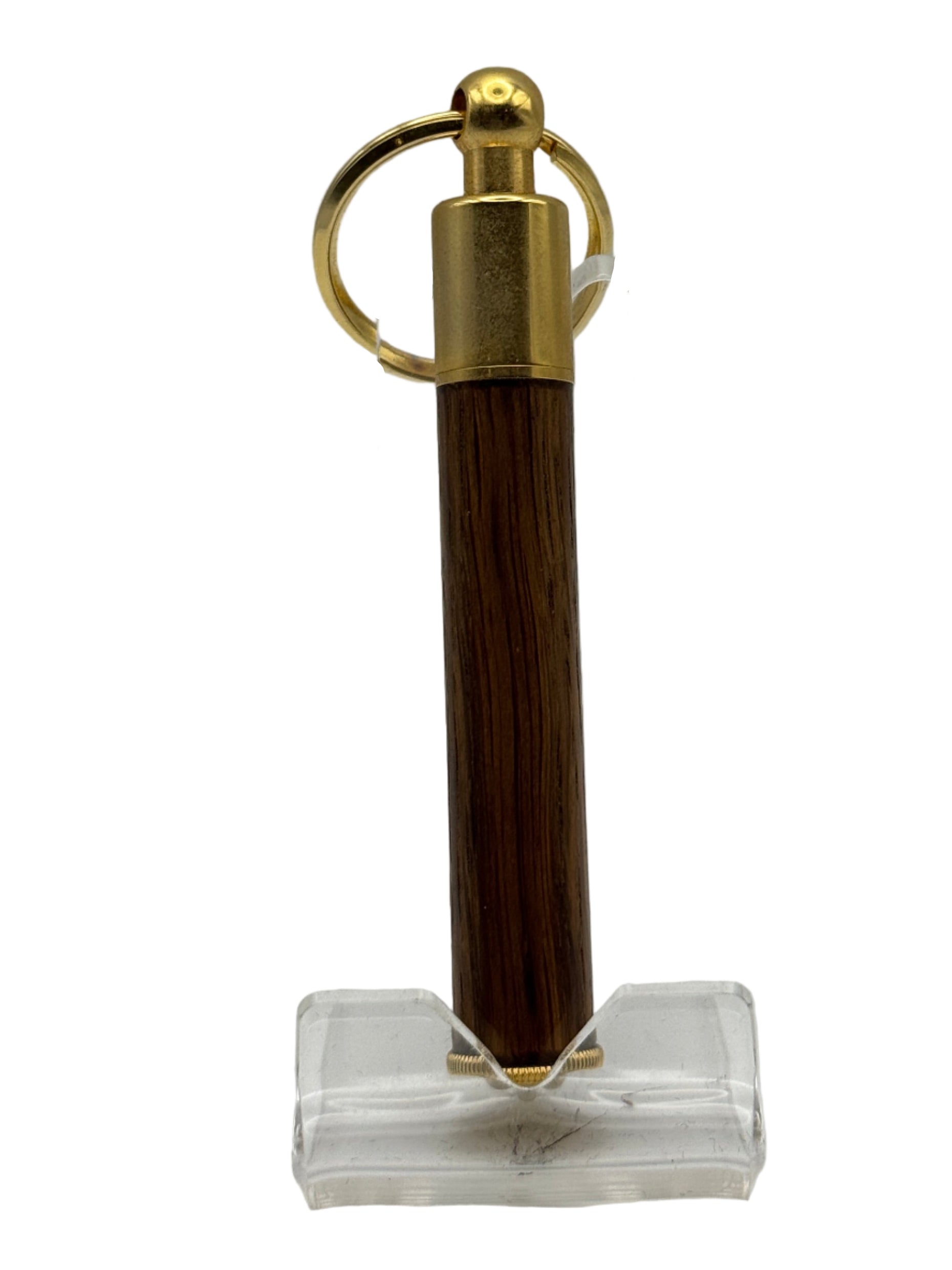 Brown Oak - Keyring Pen - Hand Crafted