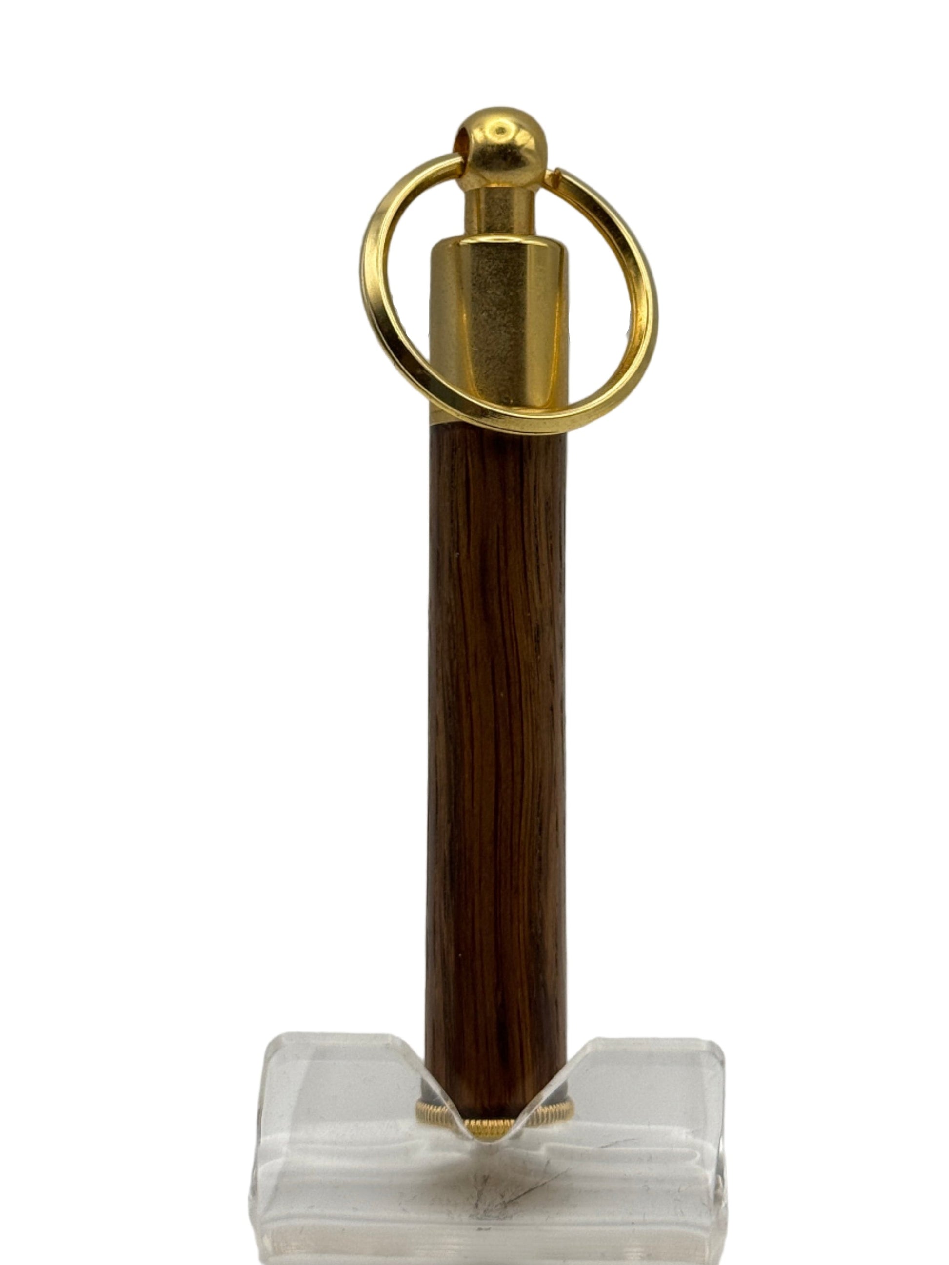 Brown Oak - Keyring Pen - Hand Crafted