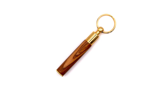 Olivewood keyring pen by Cambridge Crafter