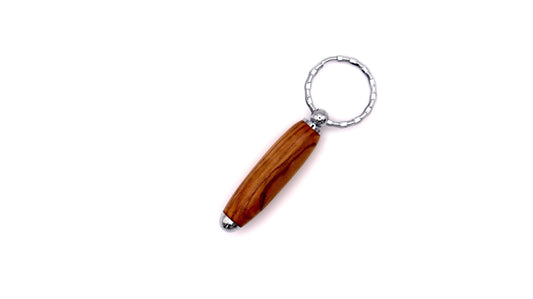 Olivewood keyring by Cambridge Crafter