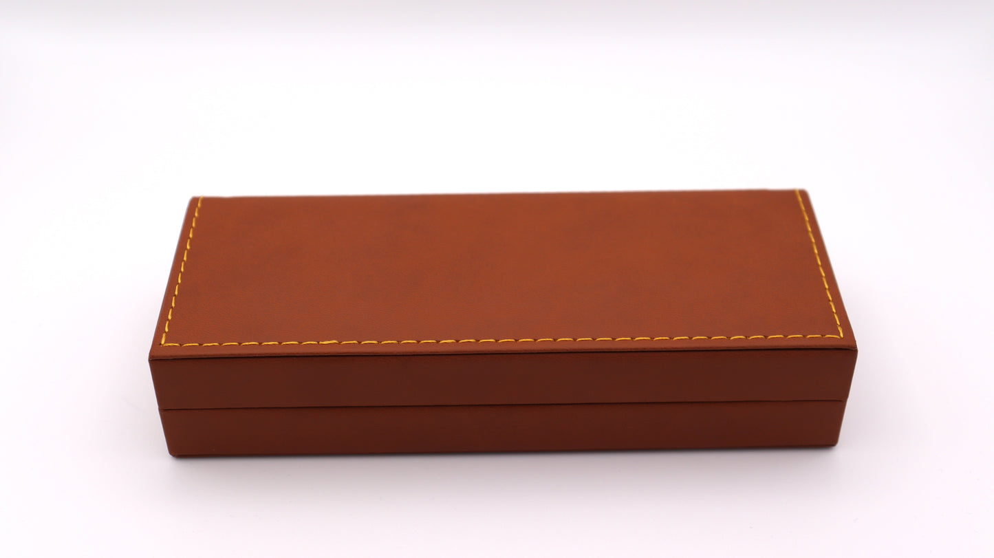 Leather Hard Case for Single Large Pen or Small Set