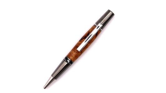 Luminary ballpoint pen in eucalyptus burl