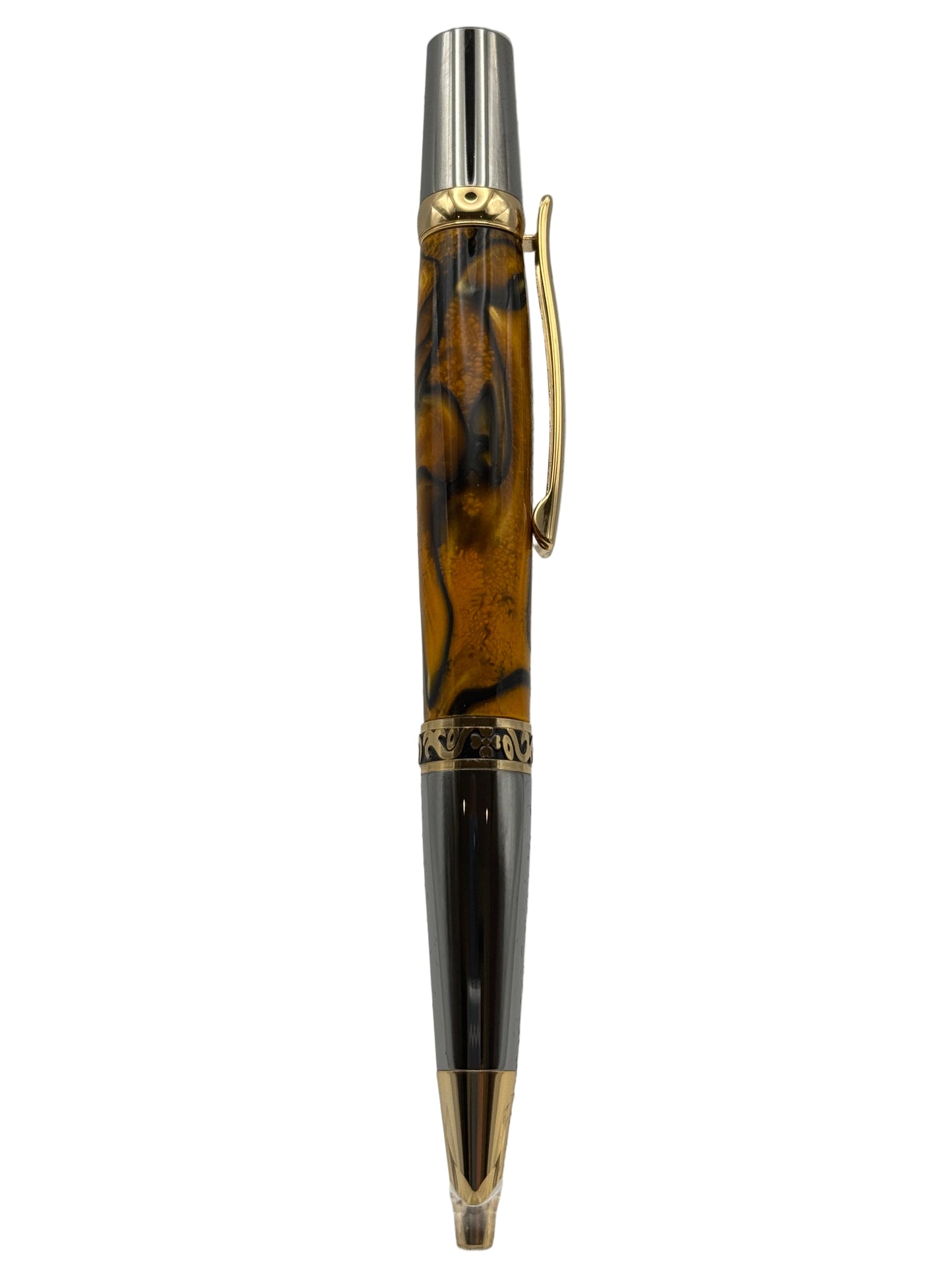Majestic Ballpoint Pen - Coloured Acrylic - Cambridge Crafter