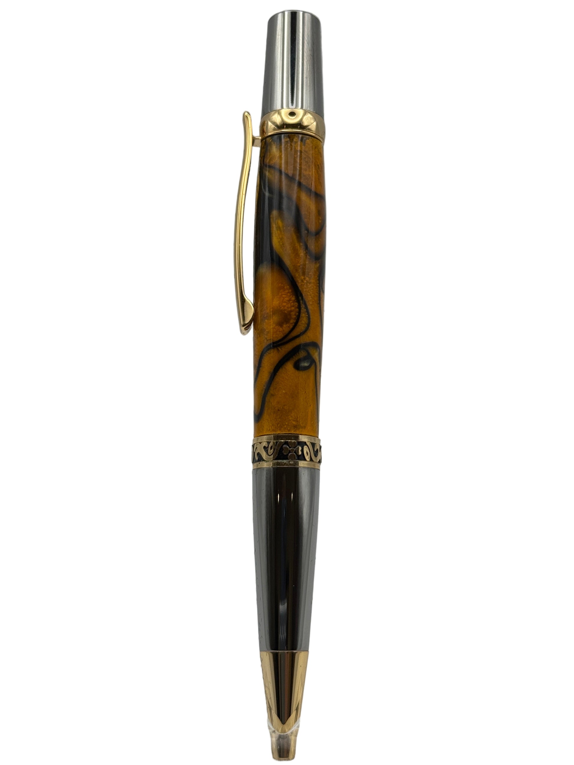 Majestic Ballpoint Pen - Coloured Acrylic - Cambridge Crafter
