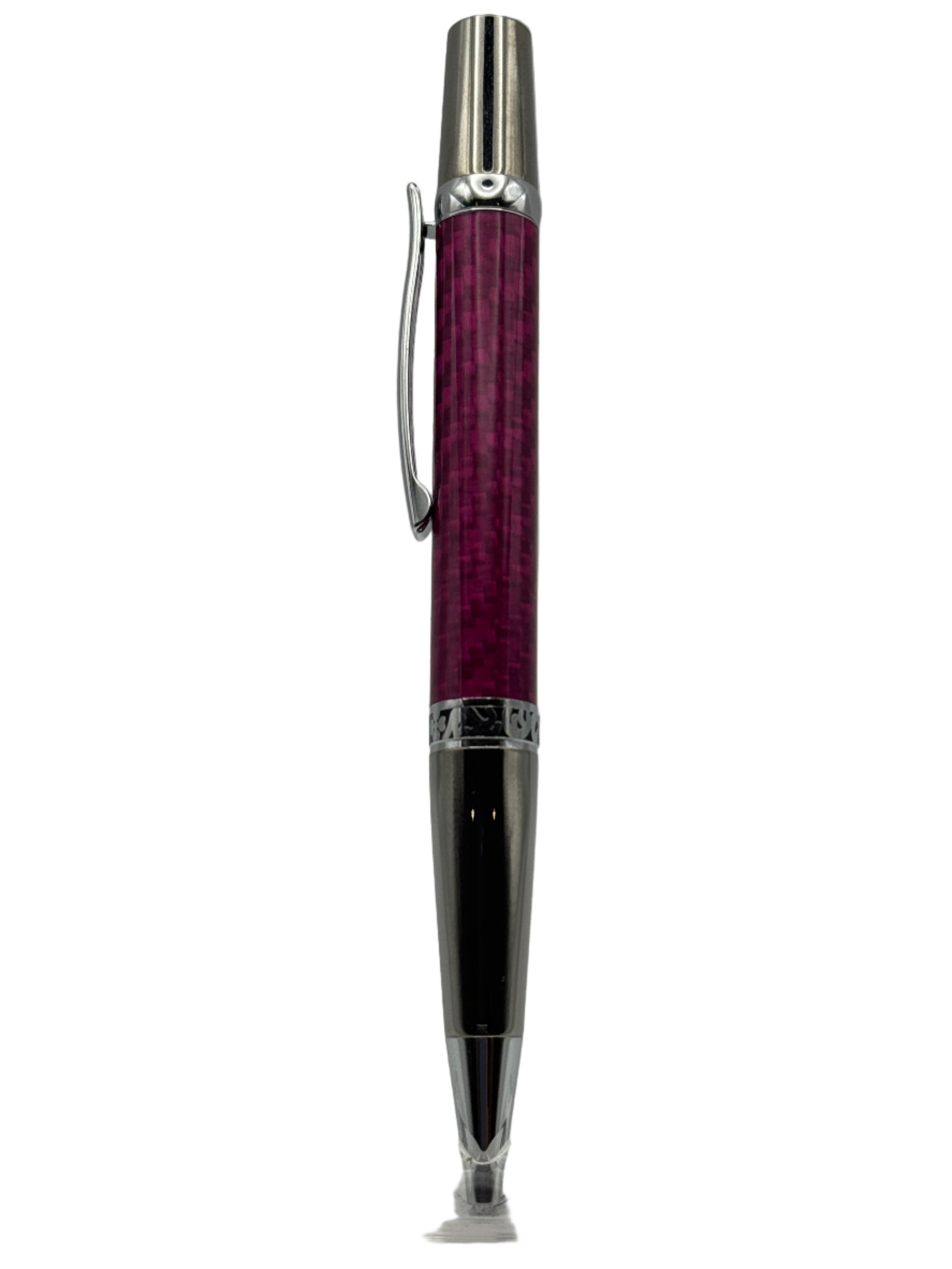 Majestic Pen & Pencil Set - Majestic - Red Carbon Fibre