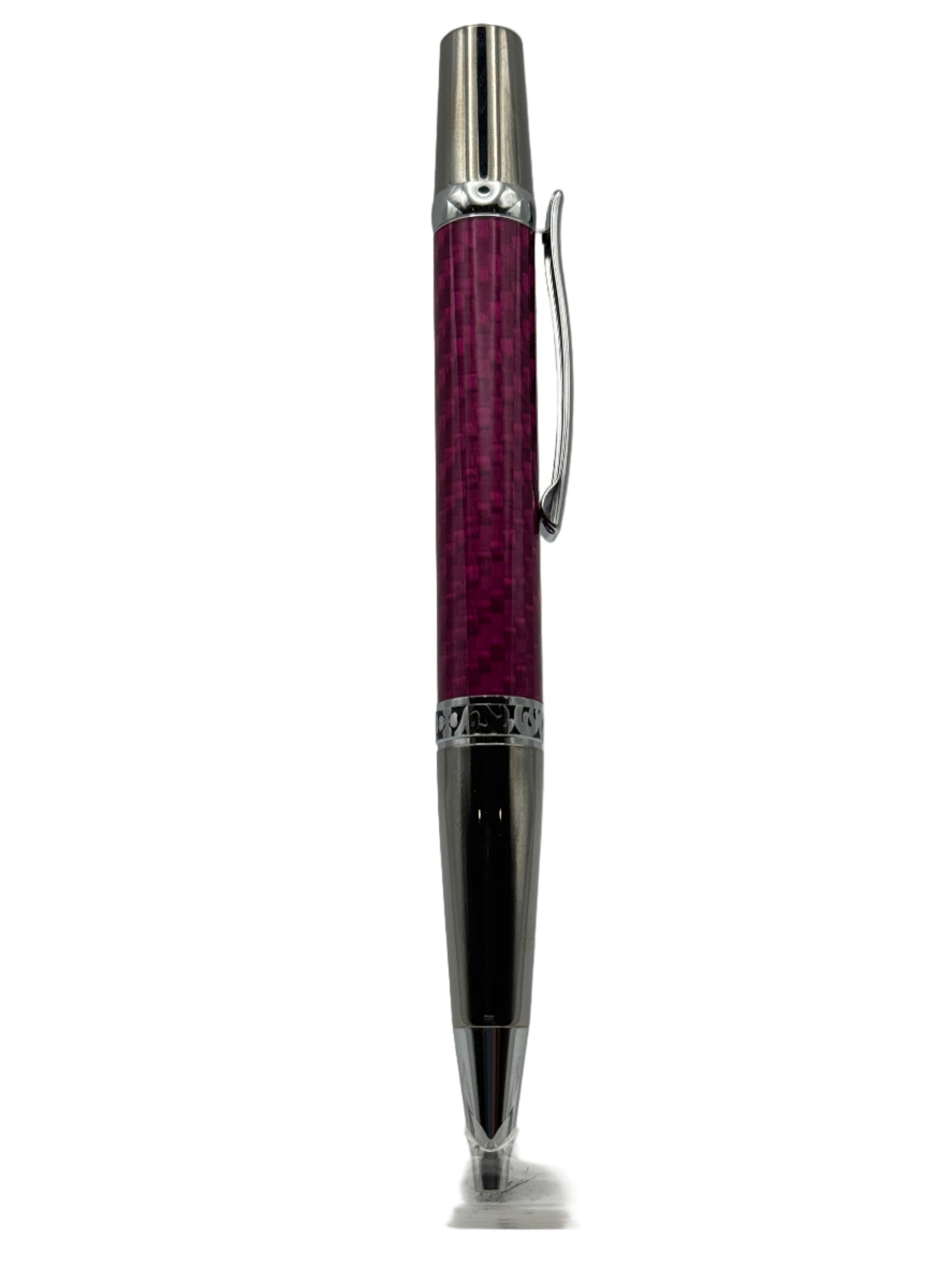 Majestic Pen & Pencil Set - Majestic - Red Carbon Fibre